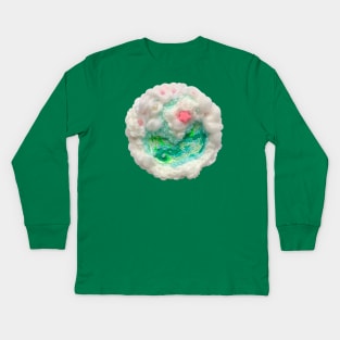 melon float Kids Long Sleeve T-Shirt